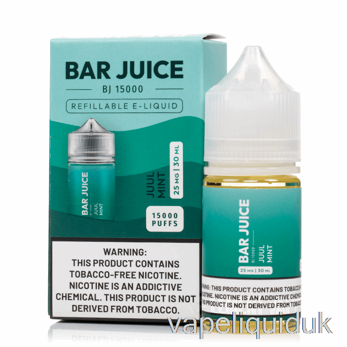 Juul Mint - Bar Juice - 30mL 25mg Vape Juice